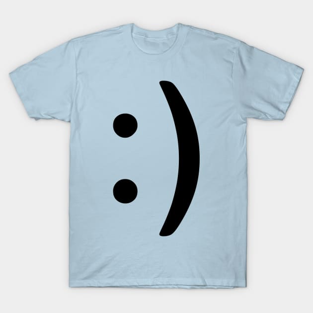 Smiley Emoji Face T-Shirt by T_Sh1rt_Dan